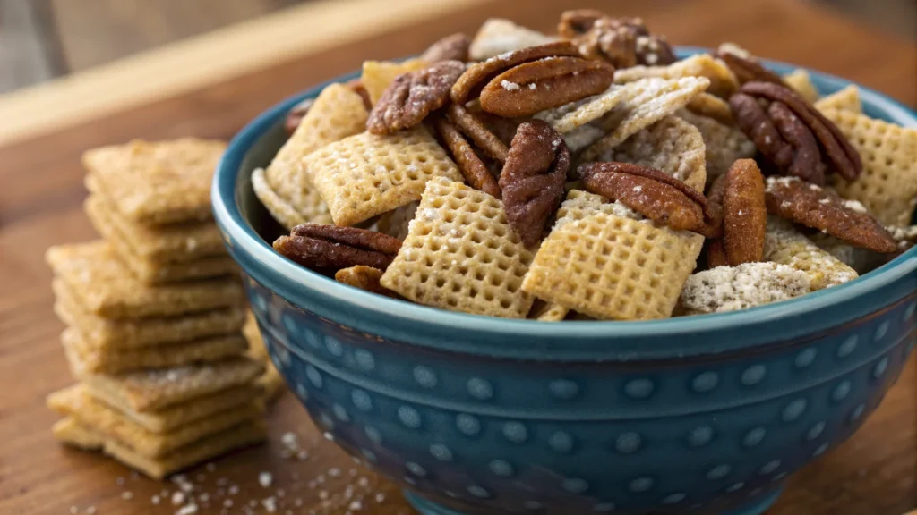 Praline Crunch Recipe Holiday Treat with Caramel and Pecans