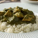Delicious Pondu and Rice with cassava leaves