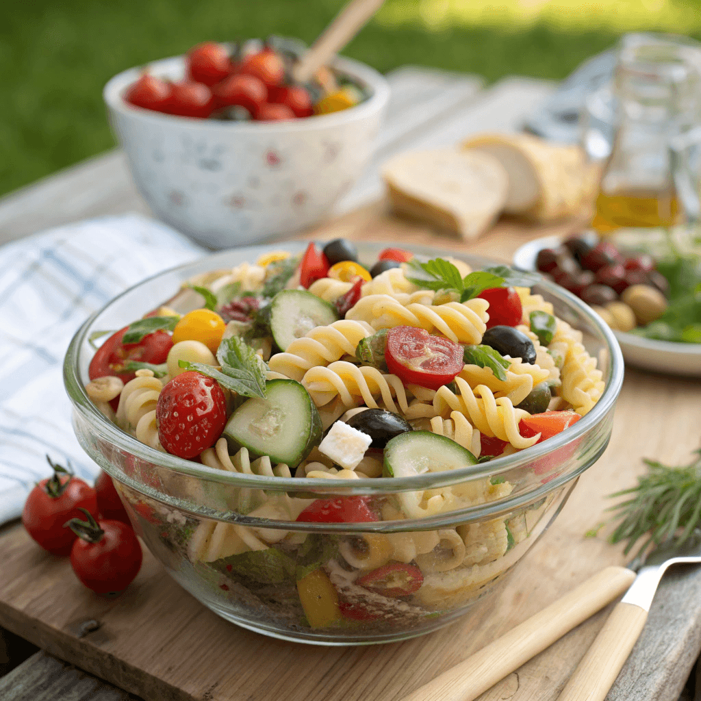 Best cold pasta salad recipes with fresh vegetables and herbs
