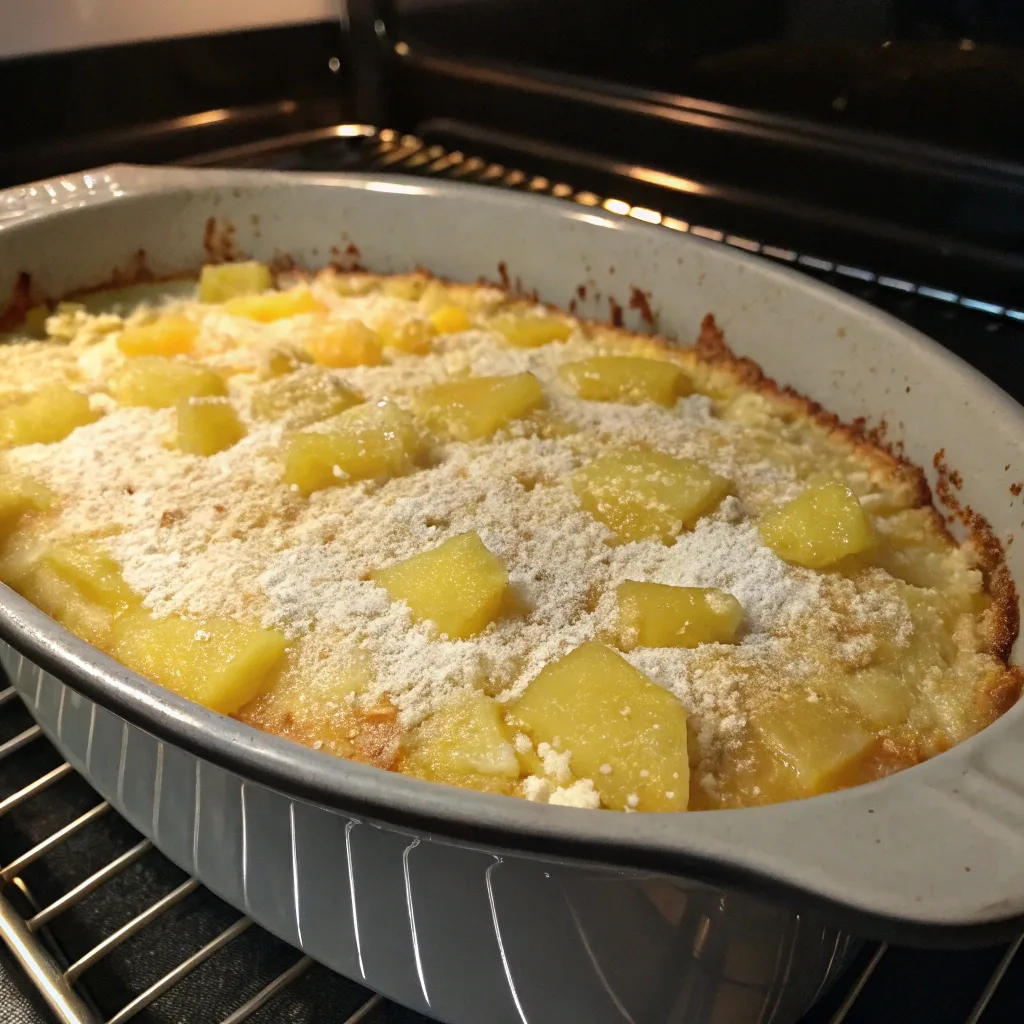 Easy Coconut Pineapple Dump Cake – Classic Tropical Treat 10 Baking Coconut Pineapple Dump Cake