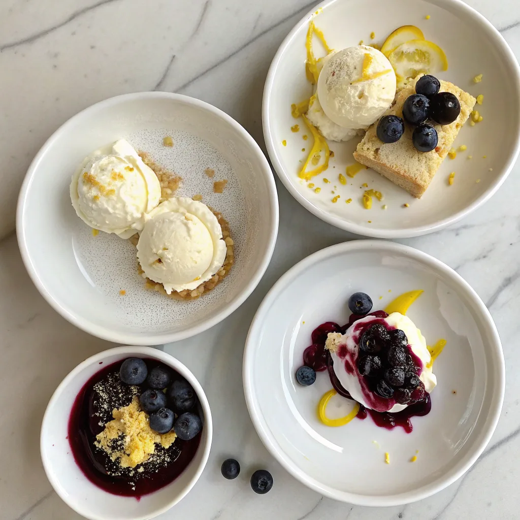 Nut-Free Blueberry Lemon Dump Cake: Easy, Bright, and Allergy-Friendly Dessert 11 Nut free blueberry lemon dump cake served four ways