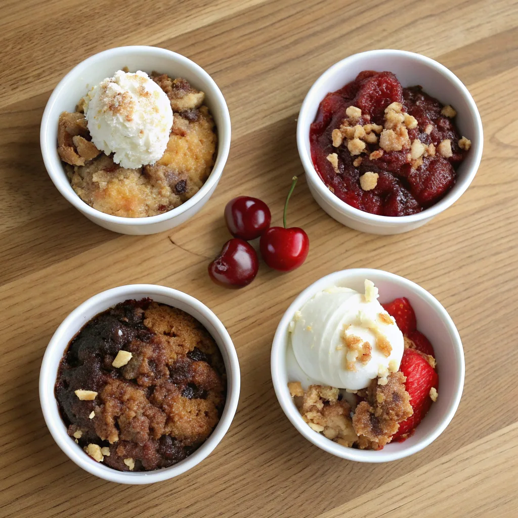 Vegan Dump Cake: Quick, Delicious, and Family-Friendly Dessert 11 Four Vegan Dump Cake variations