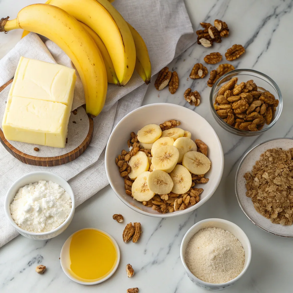 Banana Dump Cake with Walnuts: Easy, Family-Favorite Dessert 9 Ingredients for banana dump cake with walnuts