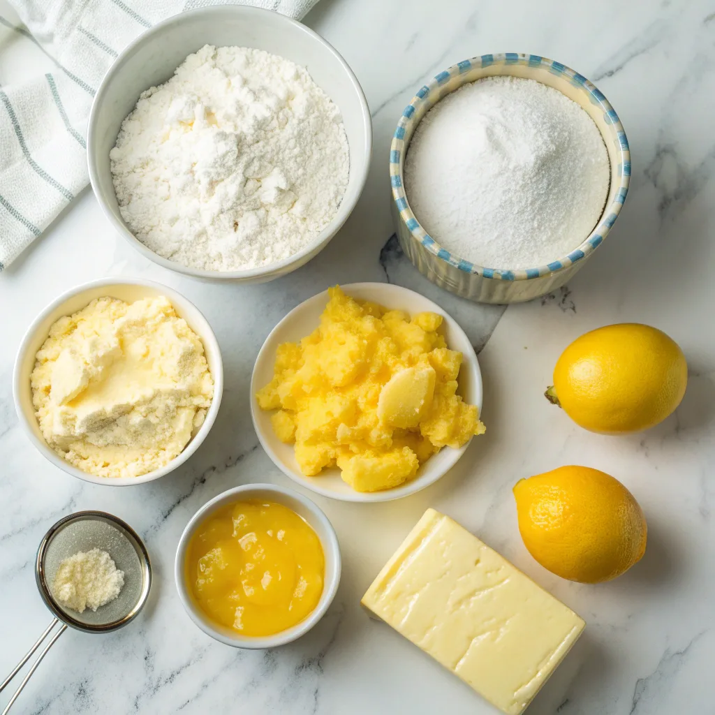 Lemon Dump Cake with Cream Cheese: Creamy, Easy, and Family-Favorite Dessert 9 Ingredients for Lemon Dump Cake with Cream Cheese