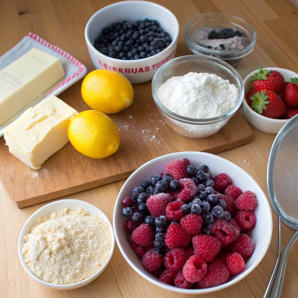 Mixed Berry Dump Cake Recipe: Easy, Quick, and Family-Favorite Dessert 9 ingredients for mixed berry dump cake