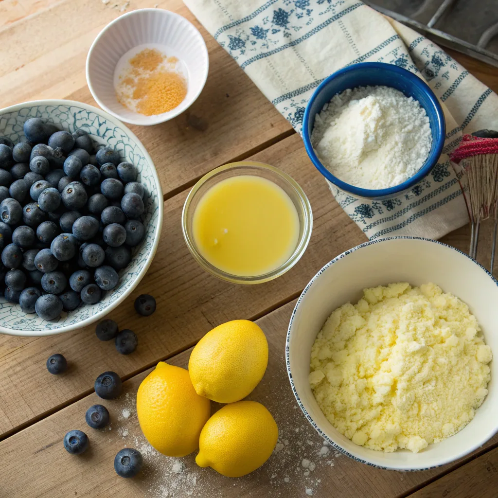 Nut-Free Blueberry Lemon Dump Cake: Easy, Bright, and Allergy-Friendly Dessert 9 Ingredients for nut free blueberry lemon dump cake