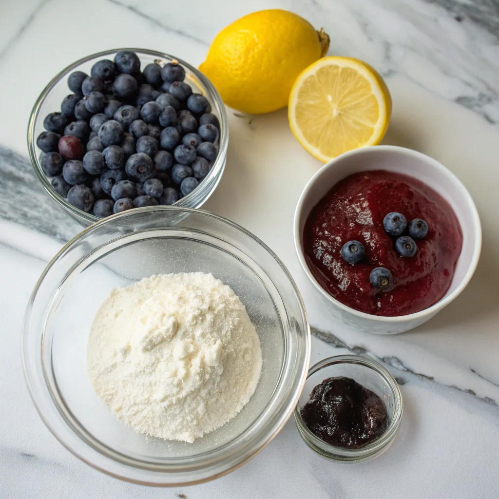 Low-Fat Blueberry Lemon Dump Cake: Easy, Guilt-Free Dessert Recipe 9 Ingredients for Low-Fat Blueberry Lemon Dump Cake