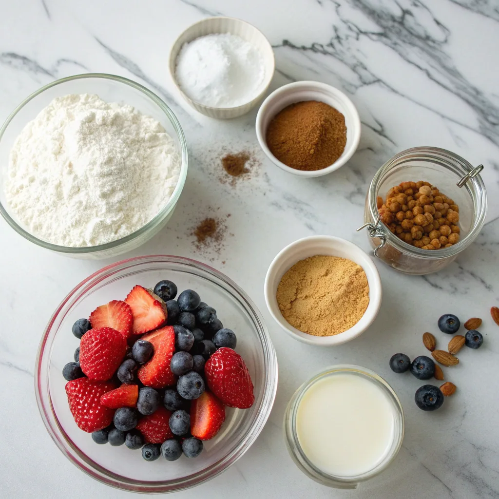 High-Protein Dump Cake with Greek Yogurt – Moist, Delicious, and Healthy 9 Ingredients for high-protein dump cake