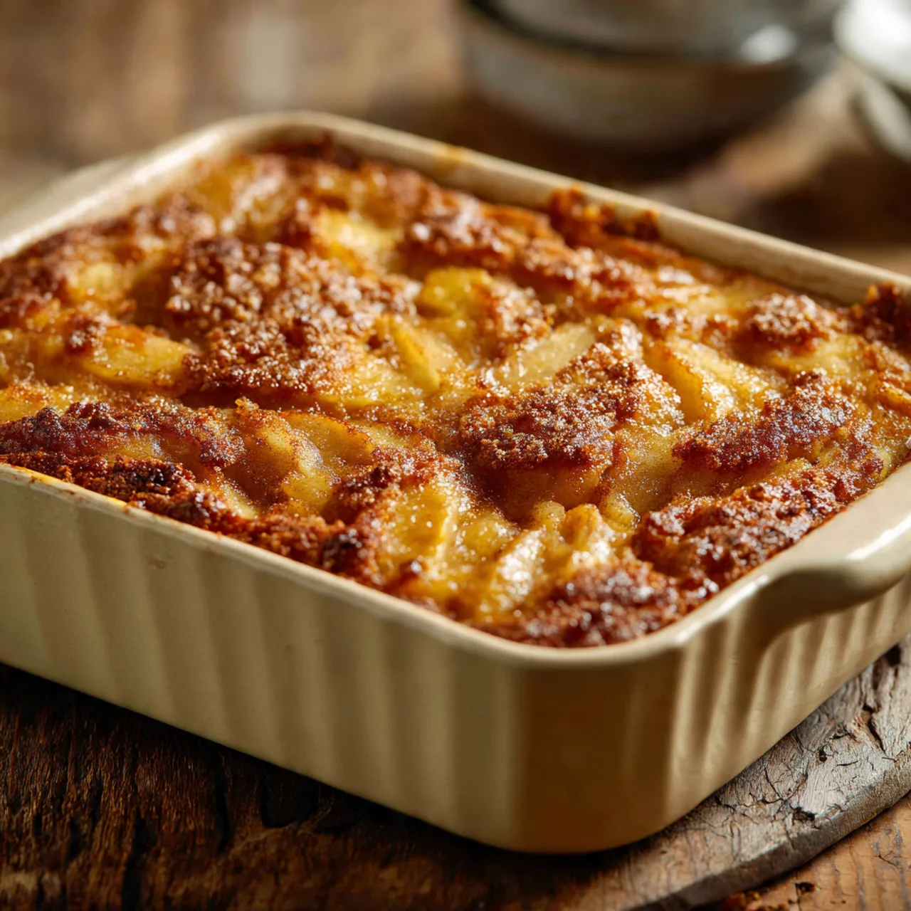 Gluten-Free Apple Dump Cake Almond Flour – Healthy & Tasty 8 Classic gluten-free apple dump cake served hot