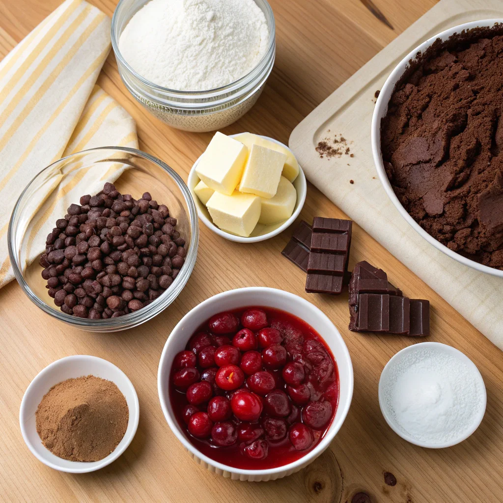 Black Forest Cherry Dump Cake – Classic Chocolate & Cherry in Minutes 9 Ingredients for Black Forest Cherry Dump Cake
