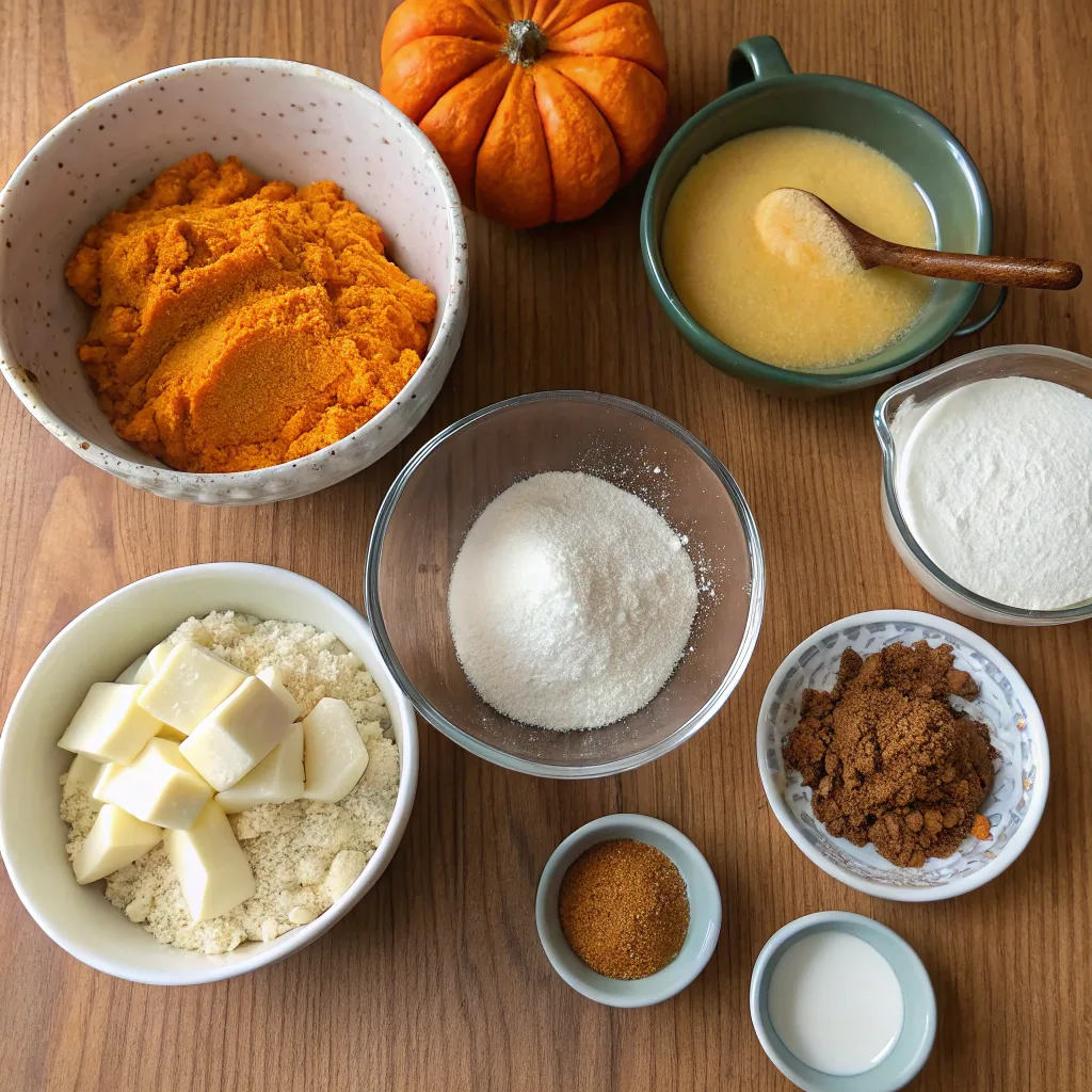Vegan Pumpkin Dump Cake – Easy Holiday Dessert Recipe 9 ingredients for vegan pumpkin dump cake