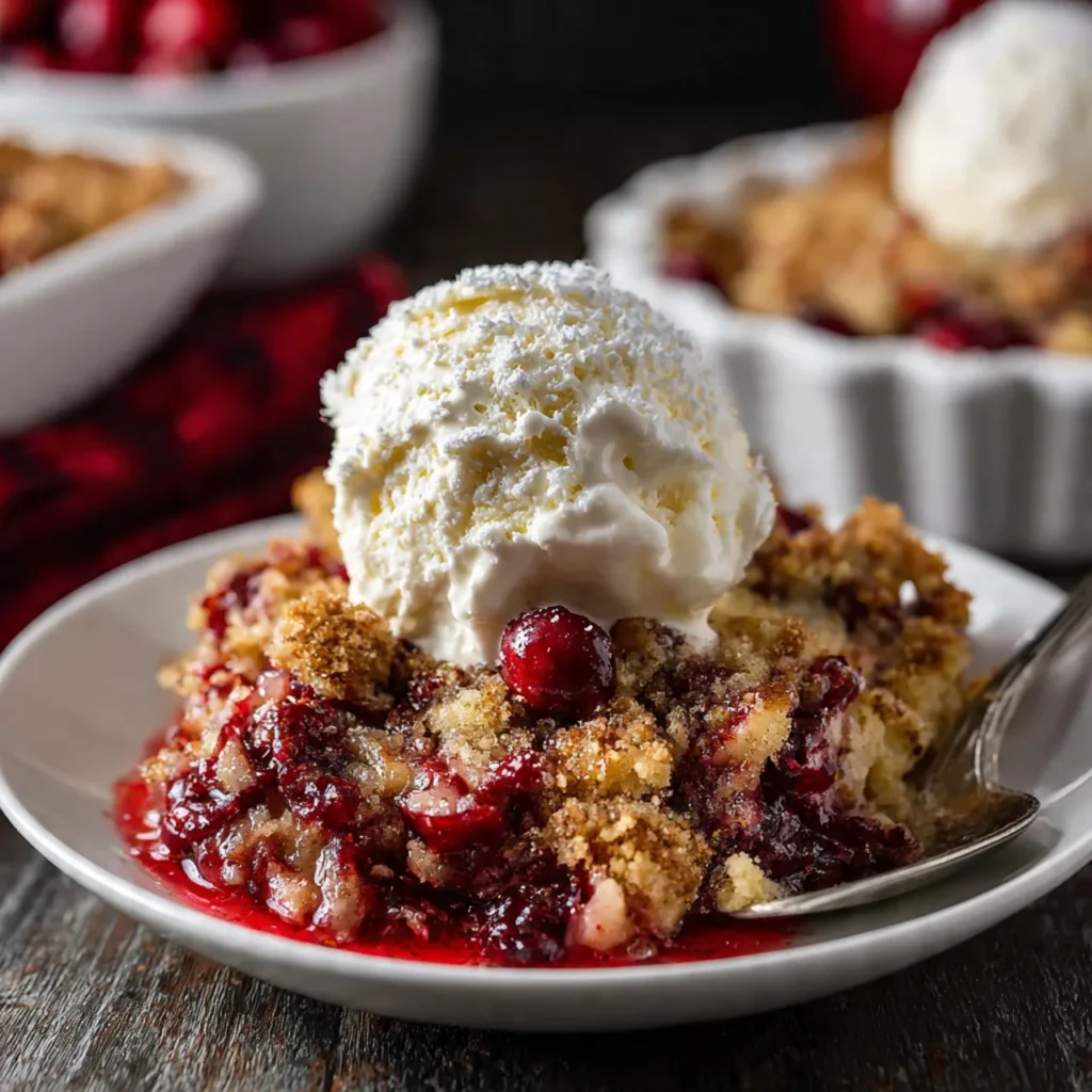 Cherry Apple Dump Cakes – Quick, Delicious One-Pan Desserts 15 Apple Cranberry Dump Cake