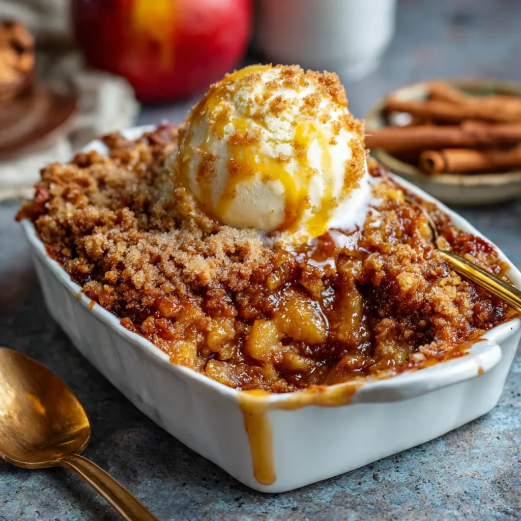 Cherry Apple Dump Cakes – Quick, Delicious One-Pan Desserts 9 Apple Gingerbread Dump Cake