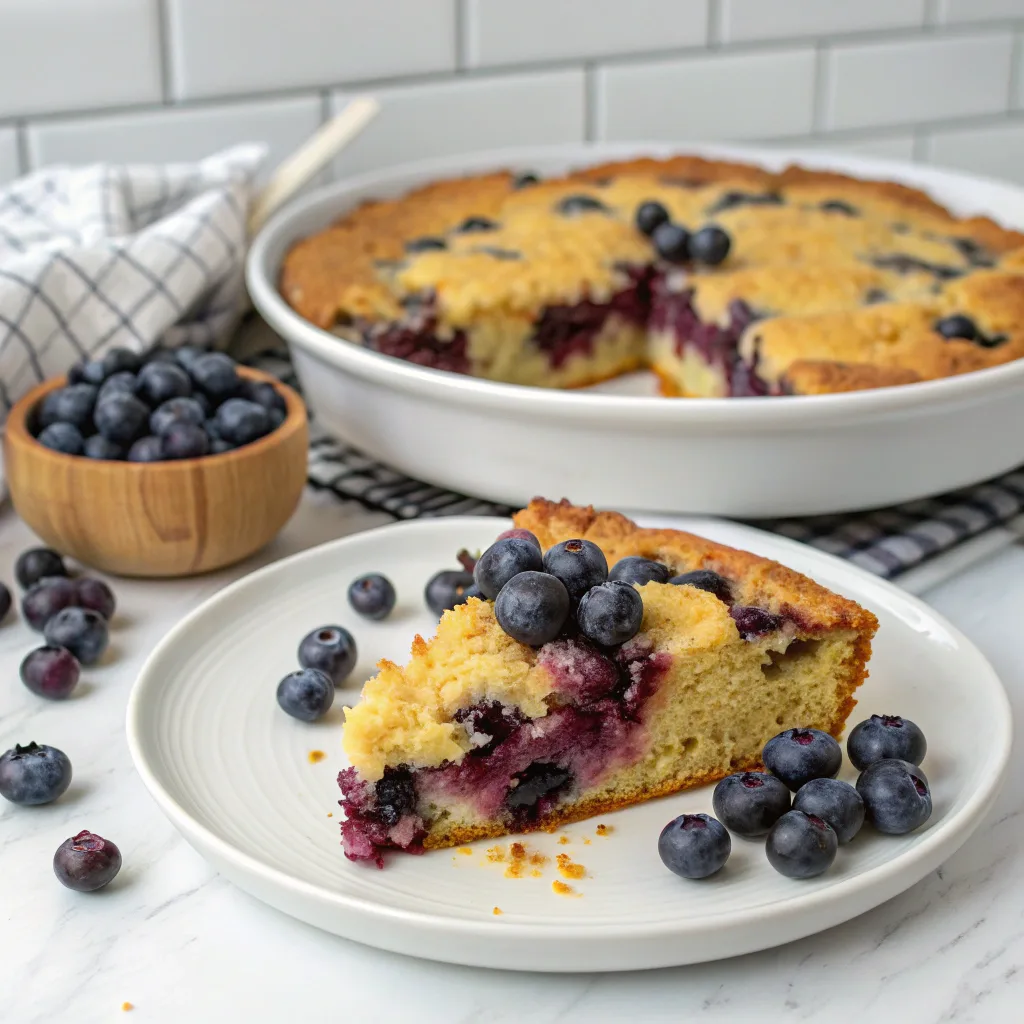 6 Best Vegan Berry Cheesecake Dump Cake for Quick Desserts 7 Variety of vegan blueberry dump cakes fresh from the oven