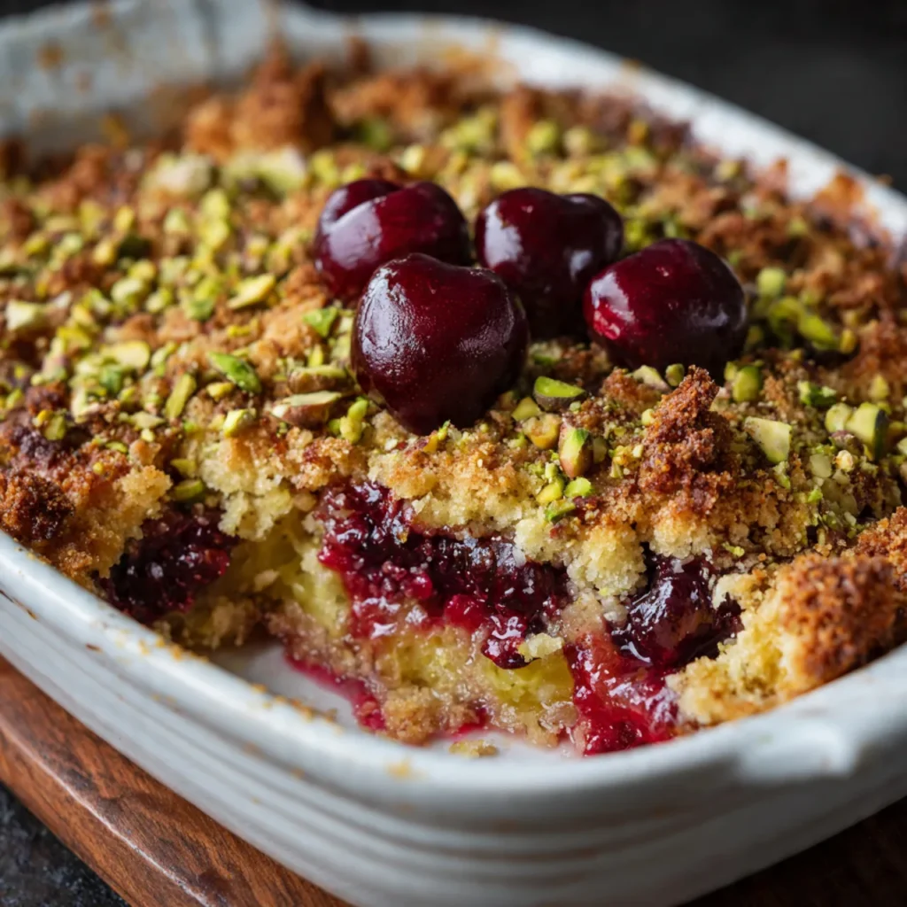 Cherry Apple Dump Cakes – Quick, Delicious One-Pan Desserts 5 Cherry Pistachio Dump Cake