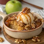 The Best Apple Walnut Dump Cake for Quick and Delicious Treats 12 Apple Walnut Dump Cake served hot