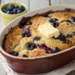 3 Ingredient Blueberry Cobbler Dump Cake Made Simple 12 Blueberry Cobbler Dump Cake fresh from oven