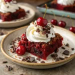 Simple Red Velvet Dump Cake – A One-Pot Delight for Any Occasion 12 red velvet dump cake served hot