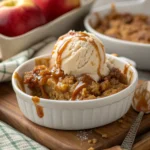 Apple Caramel Dump Cake – Classic, Sweet, and Irresistible Treat 12 Apple Caramel Dump Cake served hot