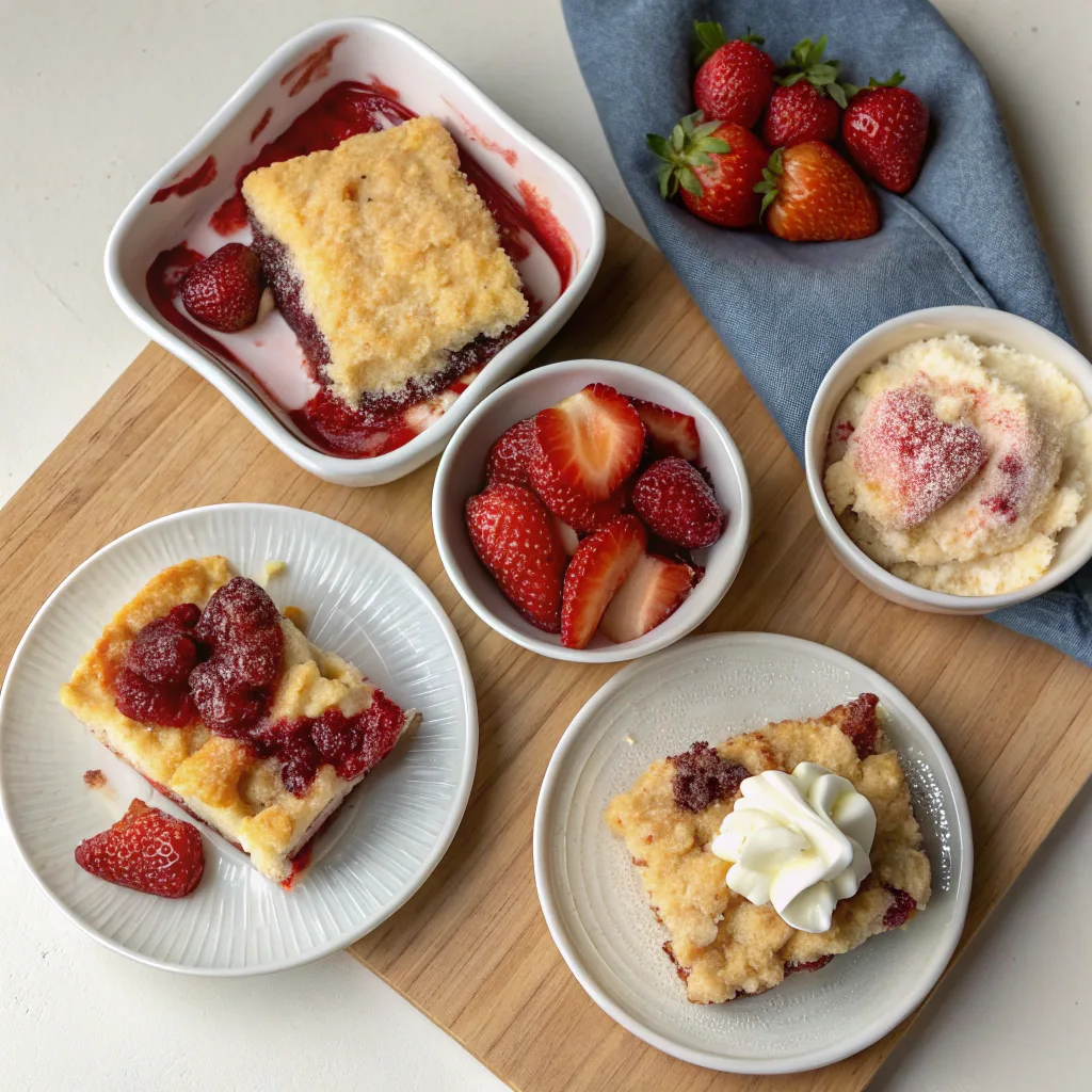 Strawberry Shortcake Dump Cake – The Ultimate Simple Dessert 11 Variations of Strawberry Shortcake Dump Cake