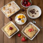 Mixed Berry Coconut Dump Cake – Quick, Juicy, and Delicious 12 Four variations of Mixed Berry Coconut Dump Cake