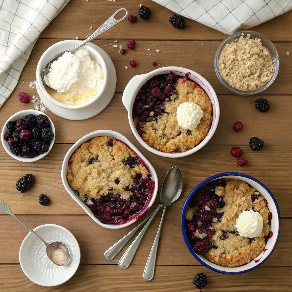 Easy Blackberry Dump Cake with Cream Cheese – 2025 Edition 11 Variations of blackberry dump cake