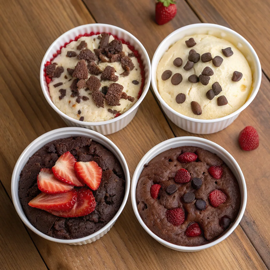 Strawberry Chocolate Dump Cake – Easy & Family-Favorite Dessert 11 Four versions of Strawberry Chocolate Dump Cake