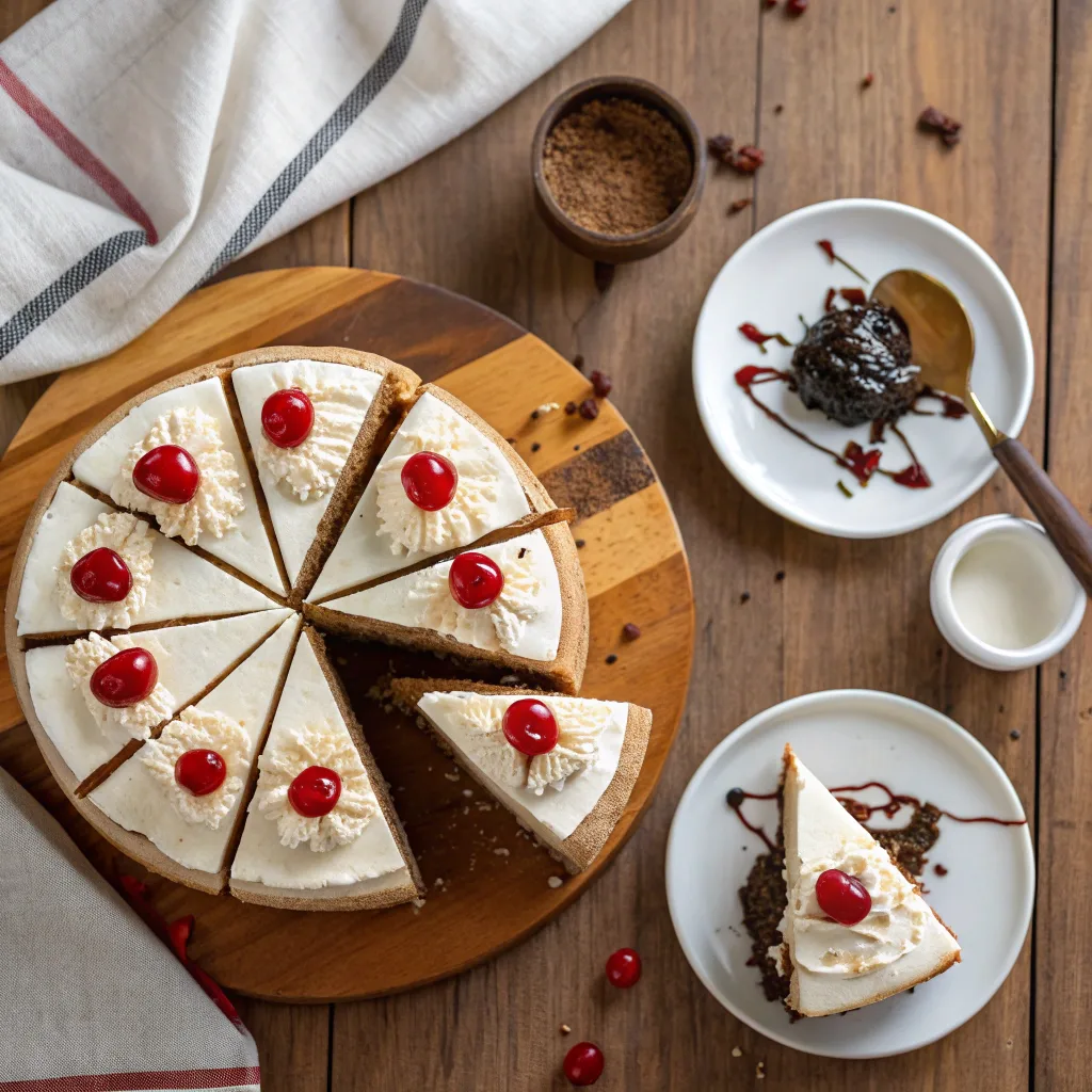 Simple Red Velvet Dump Cake – A One-Pot Delight for Any Occasion 11 served red velvet dump cake slices