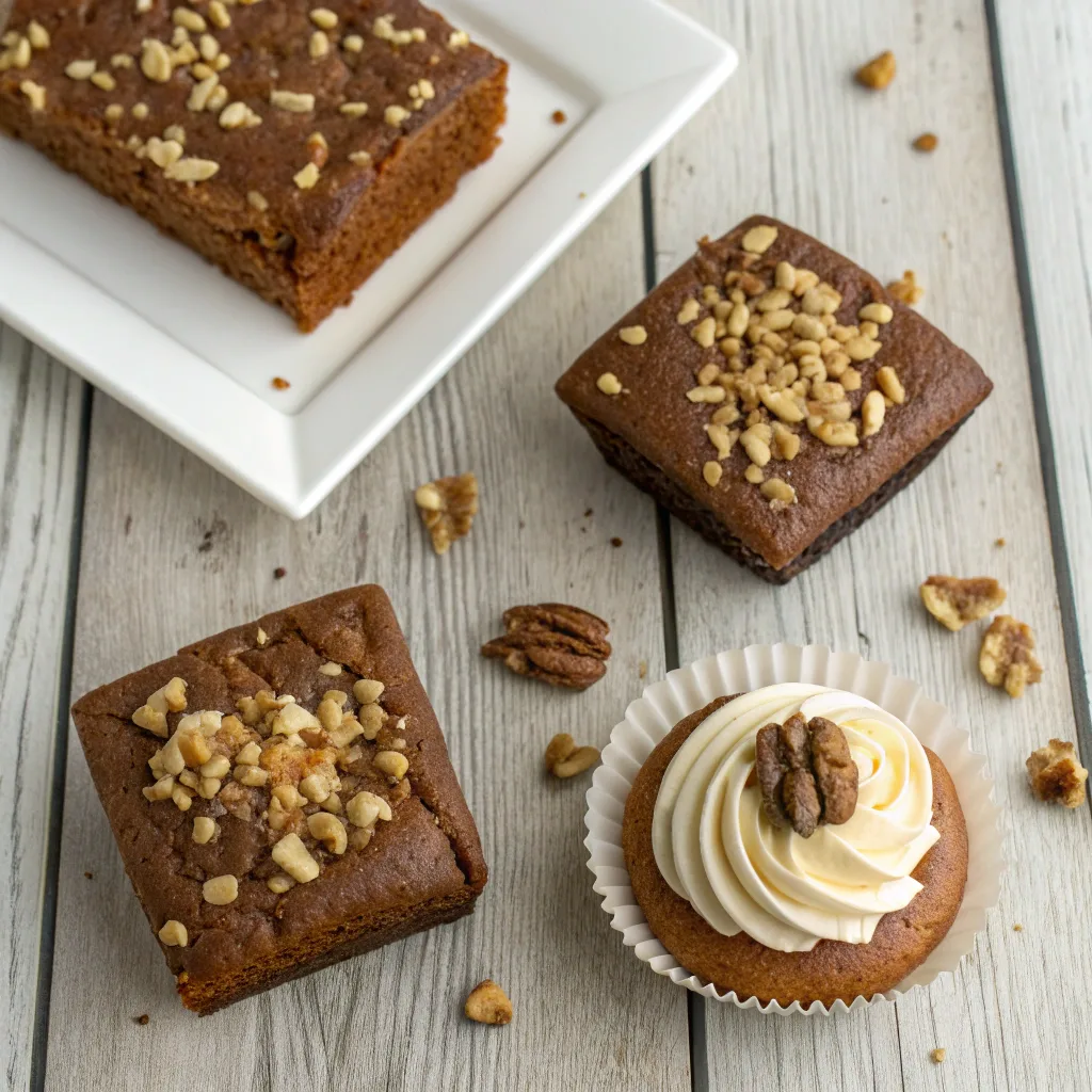 Gingerbread Dump Cake Squares – Moist, Spiced, and Irresistible 11 Variations of gingerbread dump cake squares