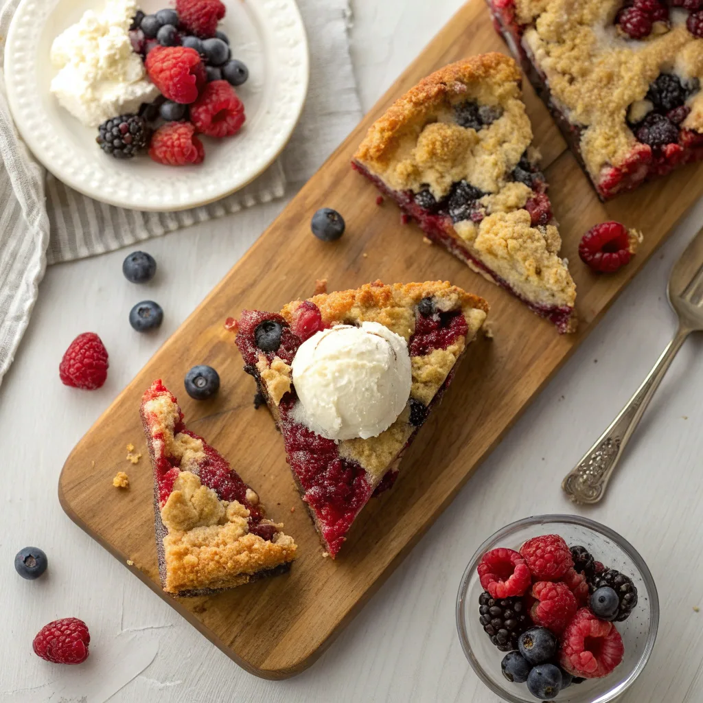 Quick & Delicious Triple Berry Dump Cake Recipe 11 variations of triple berry dump cake