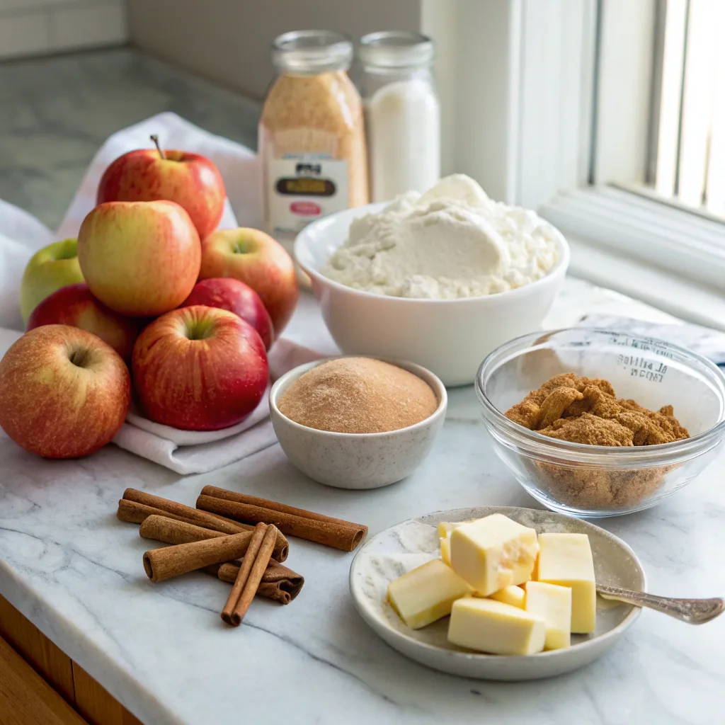 Apple-Based Dump Cakes: The Best One-Dish Apple Dessert 9 ingredients for apple-based dump cake