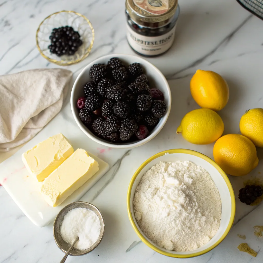 Blackberry Lemon Dump Cake – Sweet, Tangy, and Simple to Make 9 Ingredients for Blackberry Lemon Dump Cake
