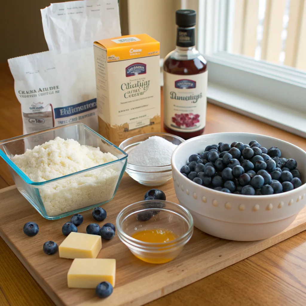 Moist Blueberry Coconut Dump Cake – Perfect for Any Occasion 9 Ingredients for Blueberry Coconut Dump Cake