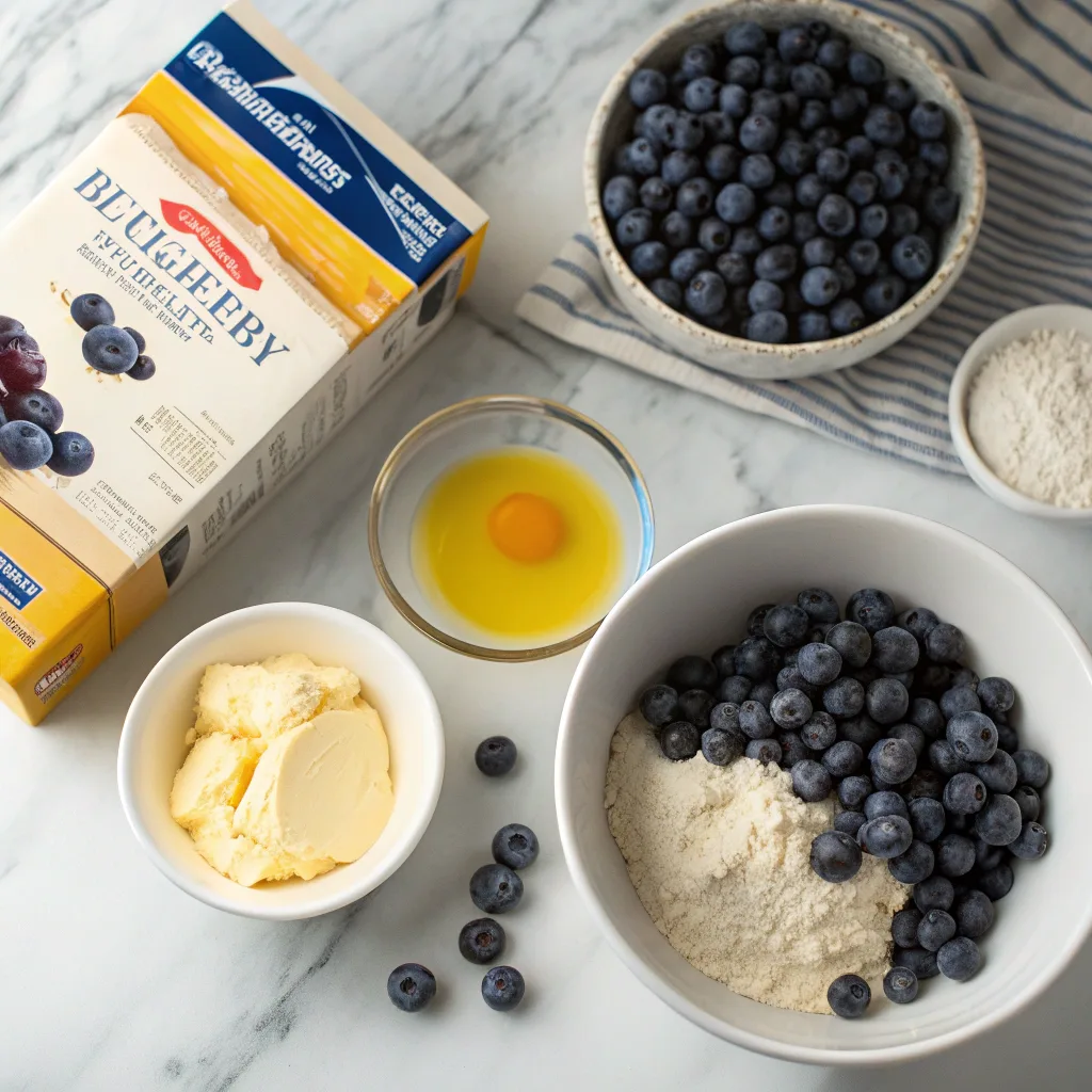 Blueberry Dump Cakes – Moist, Juicy, and Simple to Make 9 Ingredients for blueberry dump cake