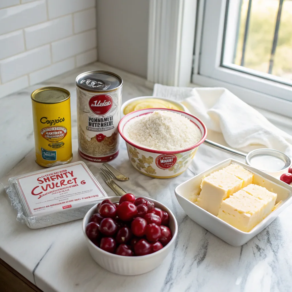 Old Fashioned Cherry Vanilla Dump Cake Everyone Will Love 9 Ingredients for Cherry Vanilla Dump Cake