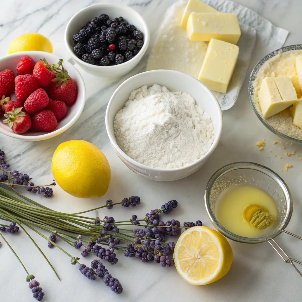 Best Lavender Lemon Dump Cake Recipe – Moist, Floral, and Delicious 9 Ingredients for Lavender Lemon Dump Cake