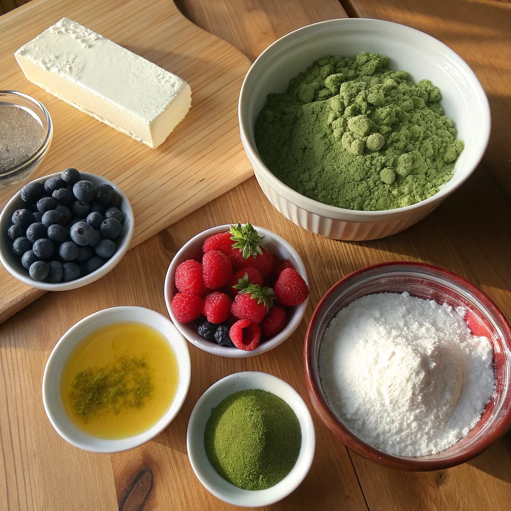 Vibrant Matcha Green Tea Dump Cake – Perfect for Any Occasion 9 Ingredients for Matcha Green Tea Dump Cake