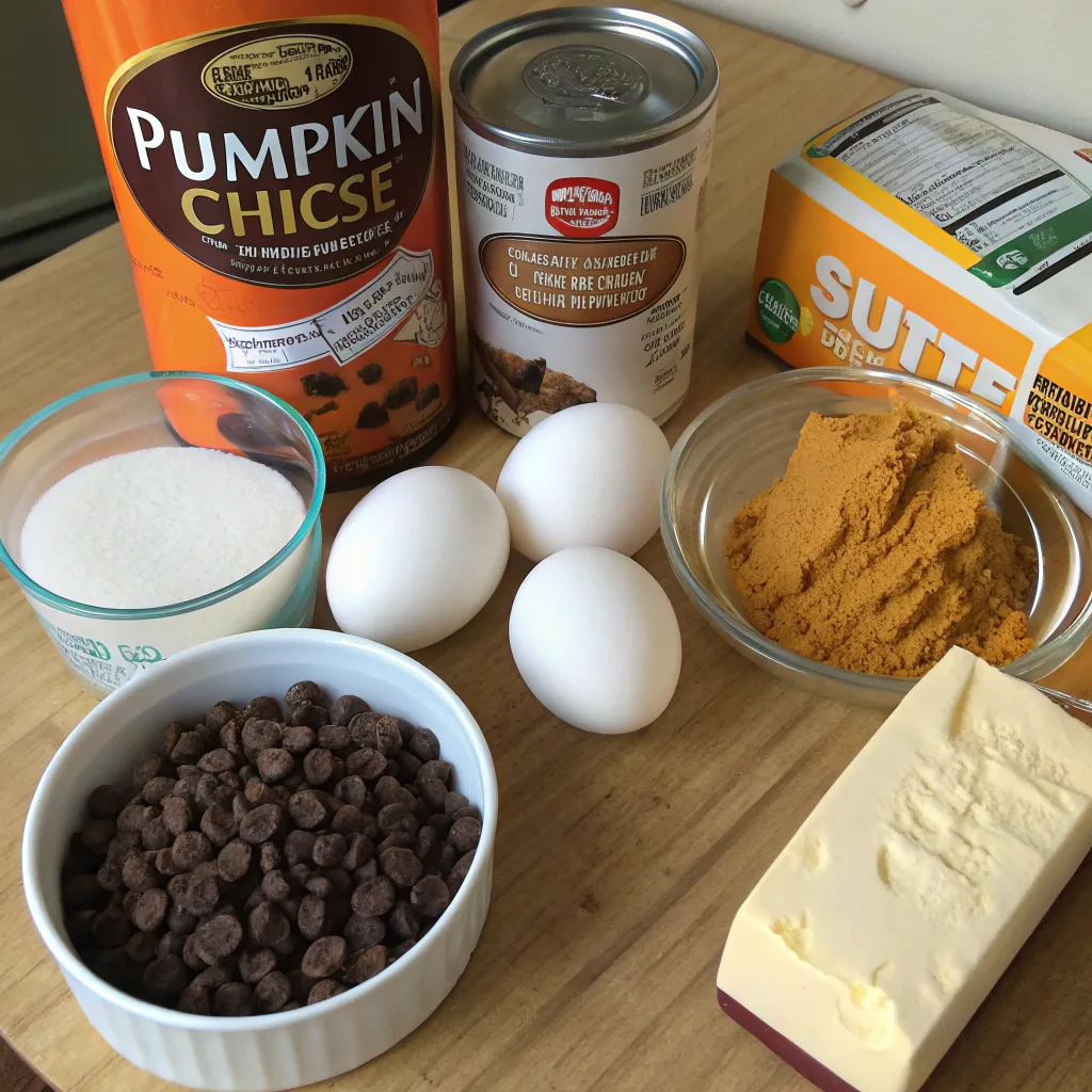 Easy Pumpkin Chocolate Chip Dump Cake for Busy Weeknights 9 Ingredients for pumpkin chocolate chip dump cake