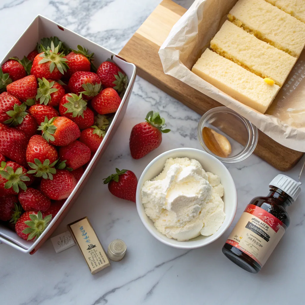Strawberry Shortcake Dump Cake – The Ultimate Simple Dessert 9 Ingredients for Strawberry Shortcake Dump Cake