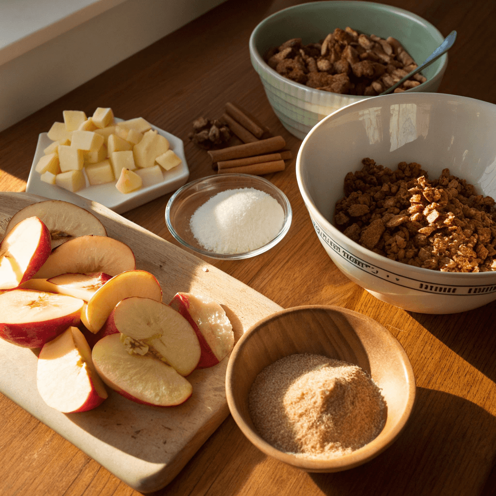 Apple Gingerbread Dump Cake – Warm, Spiced, and Irresistible 9 ingredients for apple gingerbread dump cake