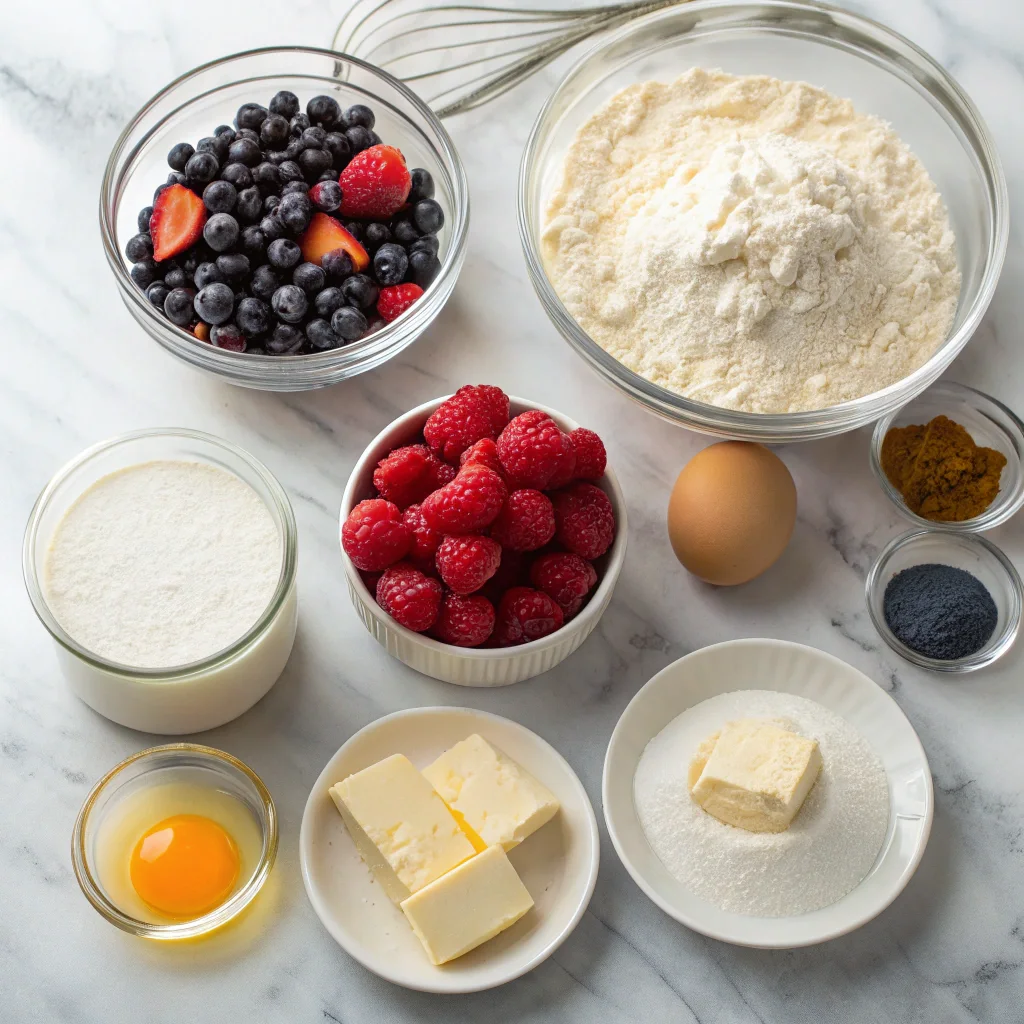 Berry Cheesecake Dump Cake – Simple, Creamy, and Crowd-Pleasing 9 Ingredients for berry cheesecake dump cake