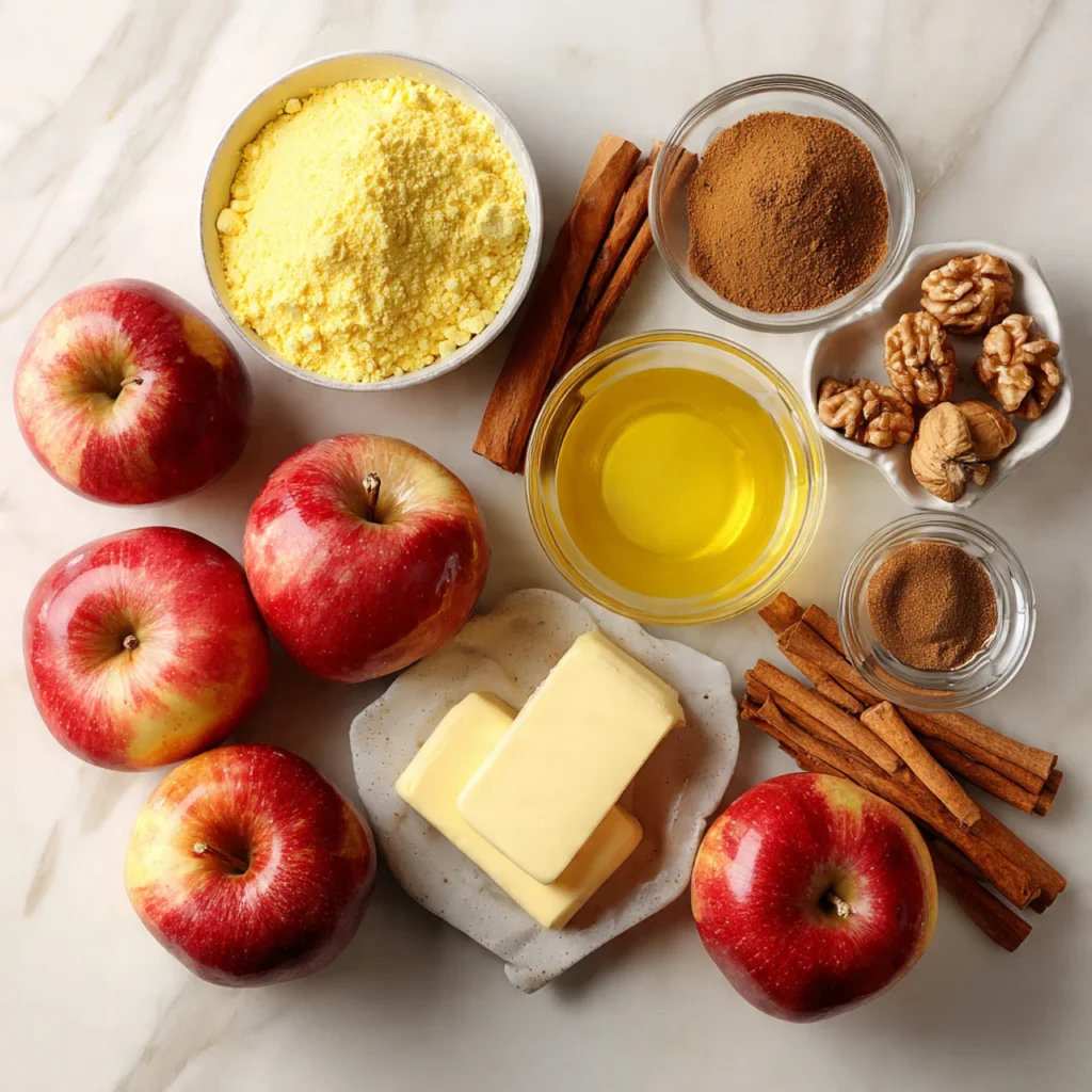 Slow Cooker Apple Dump Cake – Best Slow Cooker Apple Dessert 9 Ingredients for slow cooker apple dump cake
