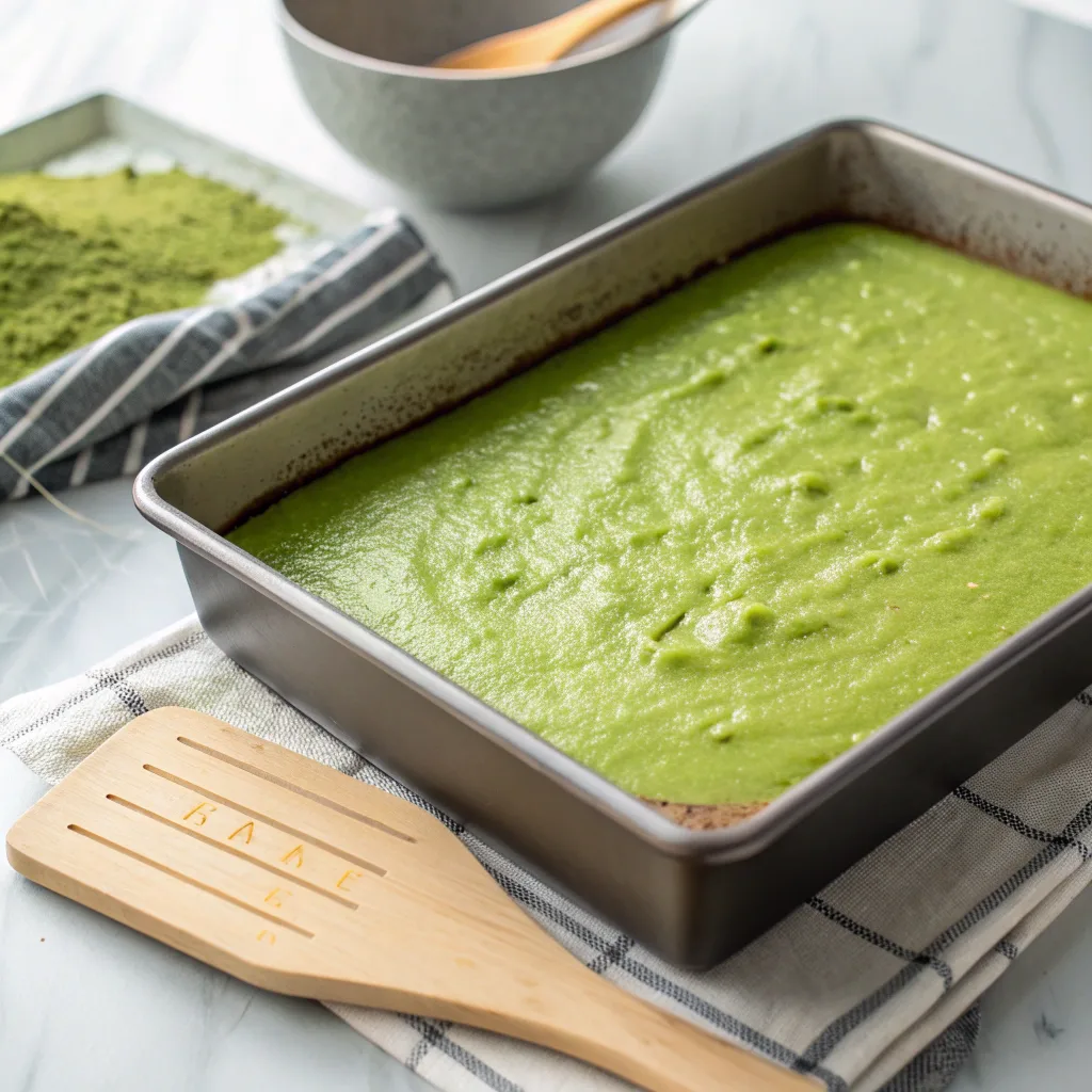 Vibrant Matcha Green Tea Dump Cake – Perfect for Any Occasion 10 Baking Matcha Green Tea Dump Cake