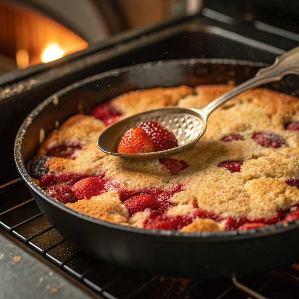 Strawberry Shortcake Dump Cake – The Ultimate Simple Dessert 10 Baking Strawberry Shortcake Dump Cake