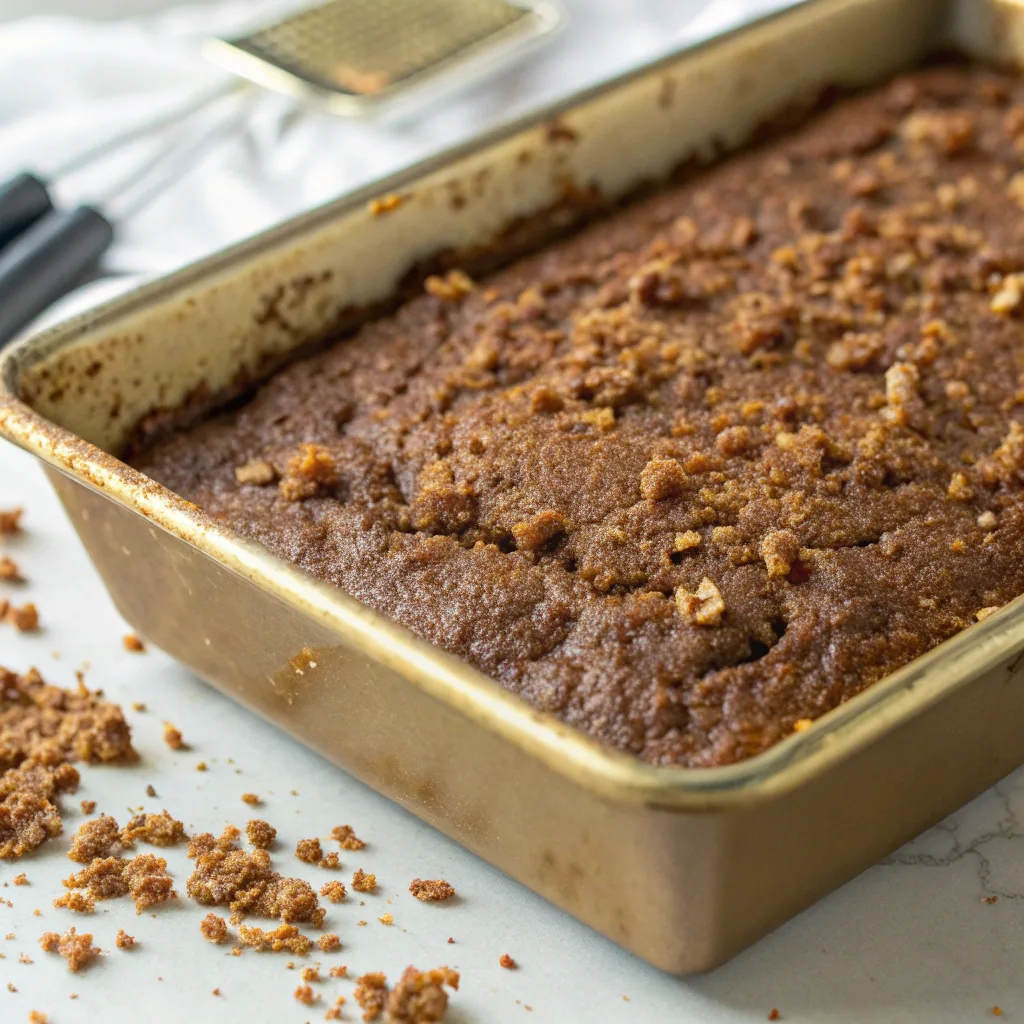 Easy Vegan Gingerbread Dump Cake for Cozy Winter Nights 10 baking vegan gingerbread dump cake