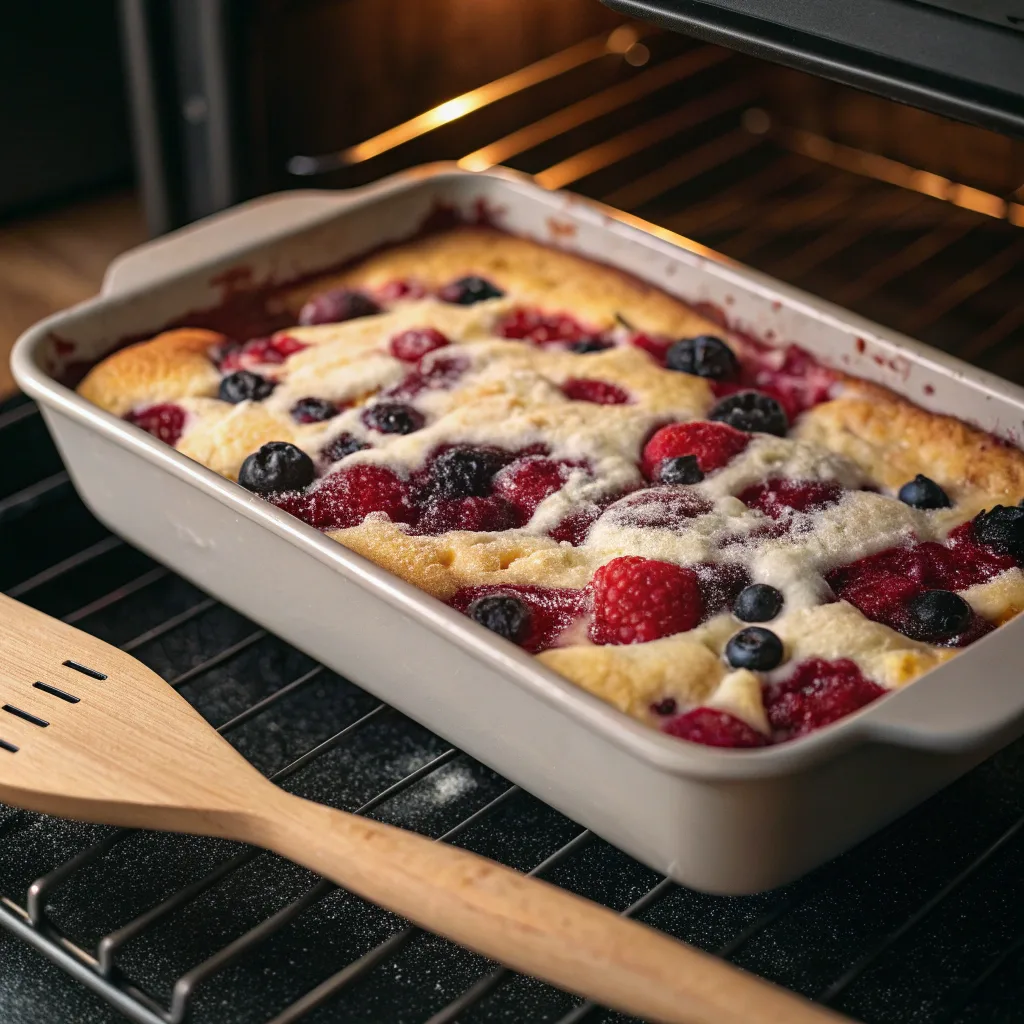 The Best Mixed Berry Cream Cheese Dump Cake Recipe (2025) 10 baking mixed berry cream cheese dump cake