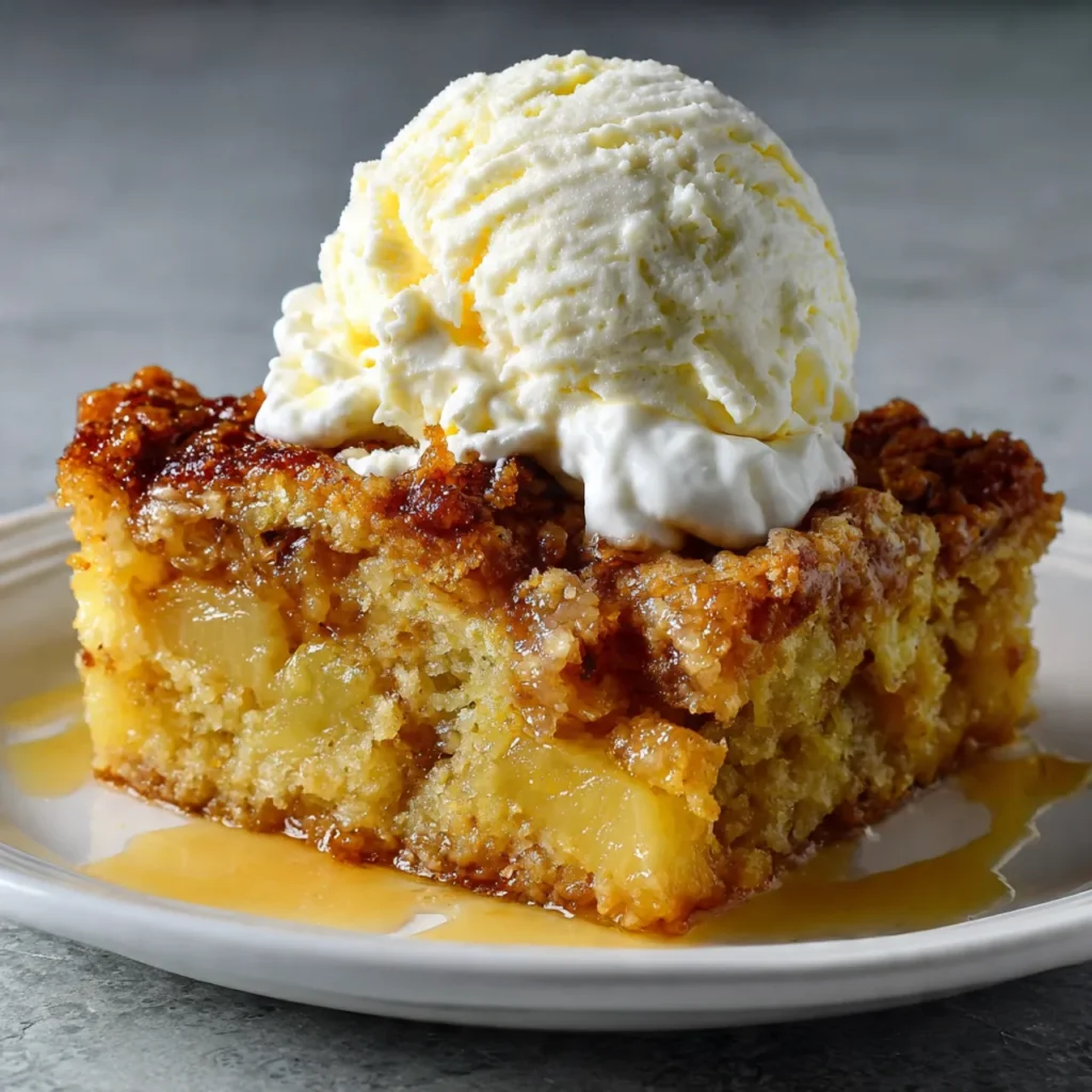 Pineapple Dump Cake – The 10 Best Tropical Dessert Recipes 11 Nut-Free Pineapple Dump Cake
