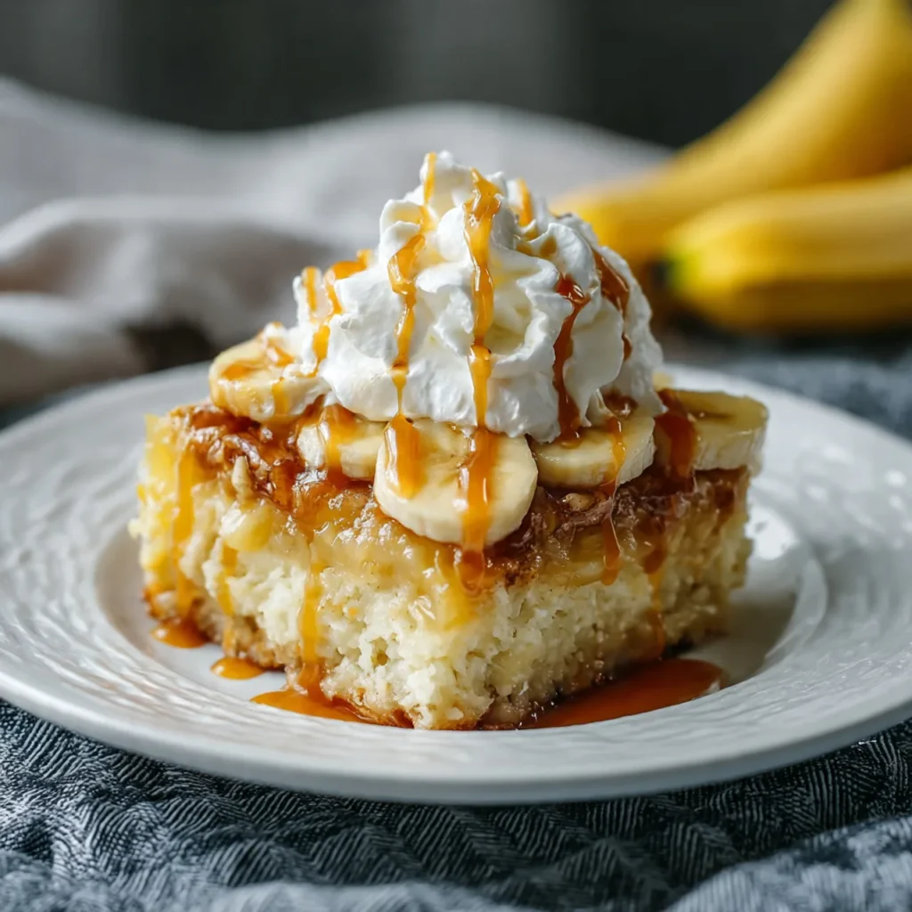 10 Peach Dump Cakes – Sweet, Juicy, and Perfect for Any Occasion 3 Pineapple Banana Dump Cake