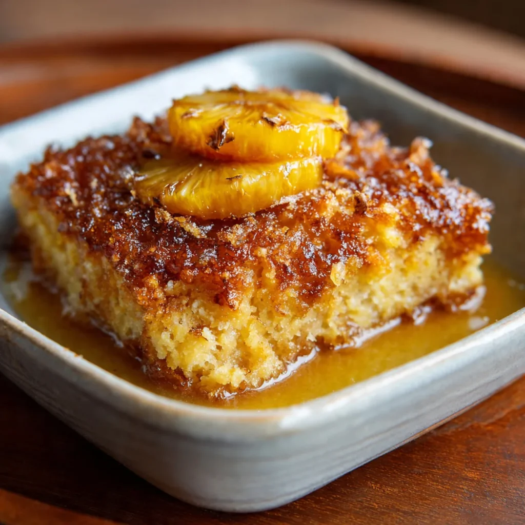 10 Peach Dump Cakes – Sweet, Juicy, and Perfect for Any Occasion 4 Pineapple Rum Dump Cake