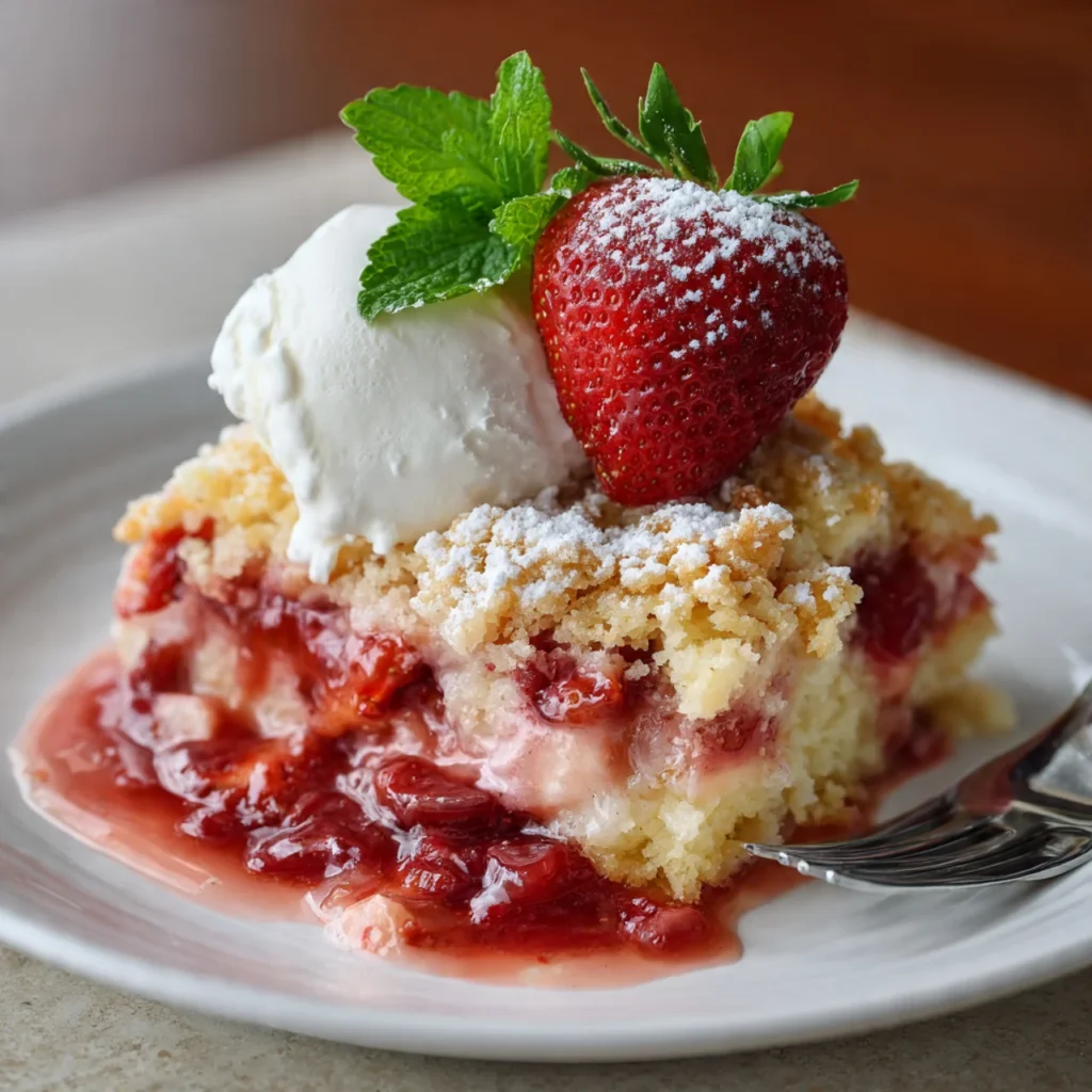 10 Peach Dump Cakes – Sweet, Juicy, and Perfect for Any Occasion 6 Pineapple Strawberry Dump Cake